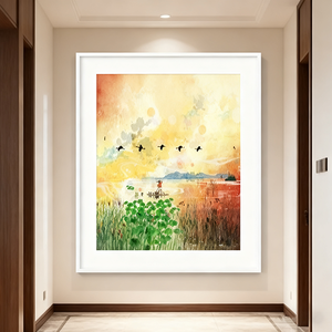 Décoration Murale Métallique Encadrée Écologique Imprimée UV pour <span class=keywords><strong>Salon</strong></span> et Chambre à Coucher – Tableaux Muraux Modernes et Arts Muraux - Product Image 2