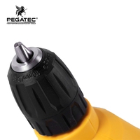 PEGATEC PS11006 Perceuse à percussion électrique à vitesse variable professionnelle pour le bricolage, le bois, l'acier et le plastique, personnalisable OEM