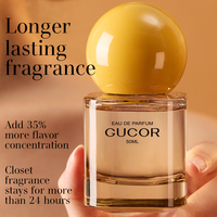 GUCOR 012 Parfum Femme Floral Boisé 50ml Parfum Fraîcheur Longue Durée avec Petite Marguerite Daisy Eau Fabrication So Fresh