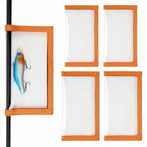 Sac d'emballage d'appâts en PVC transparent durable, résistant à l'eau salée, pour la pêche transfrontalière, article très vendu - Product Image 1