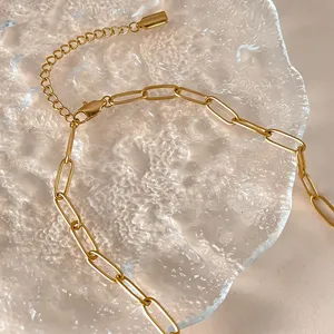 EManco Acier inoxydable plaqué <span class=keywords><strong>or</strong></span> 14 carats, connecteur classique à double anneau <span class=keywords><strong>de</strong></span> jonction réglable pour chaîne corde, pour la fabrication <span class=keywords><strong>de</strong></span> bijoux DIY - Product Image 6