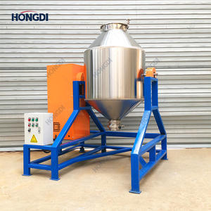 Mélangeur à double cône de 300 kg en acier inoxydable pour poudres, machines de mélange pour produits chimiques, aliments et matériaux secs - Product Image 6