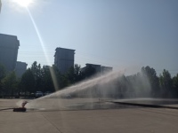 Robot de lutte contre l'incendie et de sauvetage portable