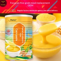 Vente directe usine OEM : Pueraria Lobata, Yam, Pâte de maïs, Porridge instantané substitut de repas, Aliment pour le petit-déjeuner, Préparation instantanée