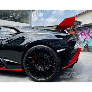 JZRacing Nuevo Panel Lateral Trasero de Fibra de Vidrio STO para Auto, Excelente Compatibilidad con <span class=keywords><strong>Audi</strong></span> y Otros - Product Image 4