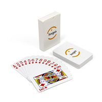Chine usine Articles de jeu de fête Logo personnalisé Cmyk Impression papier Poker Cartes Brésil Carte à jouer