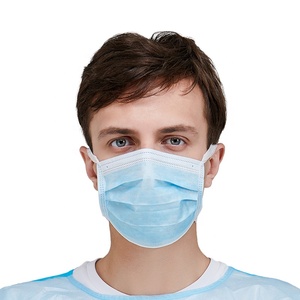 Mascarilla Quirúrgica Desechable <span class=keywords><strong>de</strong></span> 3 Capas con Tiras Ajustables, Material PP, 98% <span class=keywords><strong>de</strong></span> Filtración, Marca Aimmax para Venta al Por Mayor - Product Image 4