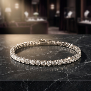 Bracelet tennis classique en argent sterling 925, bracelet élégant à maillons ronds pour femmes, bijoux fins, usage quotidien, nouvelle arrivée 2026 - Product Image 4