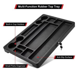 Armoire à outils robuste de 30 pouces à 7 tiroirs verrouillables avec 319 pièces d'outillage manuel pour garage, atelier de réparation automobile, support OEM ODM GL330 - Product Image 2