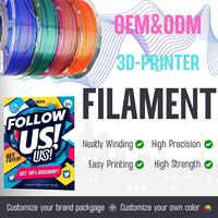 Filamento PETG resistente a ácidos y álcalis al mejor precio al por mayor excelente dureza impresión 3D materias primas