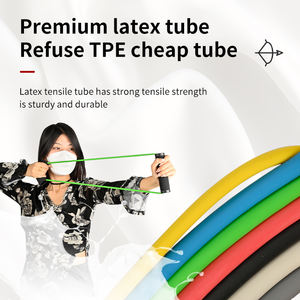 Bande de tube de pratique de tir à <span class=keywords><strong>l</strong></span>'arc de formation élastique de tir à <span class=keywords><strong>l</strong></span>'arc STARCN avec poignée - Product Image 4