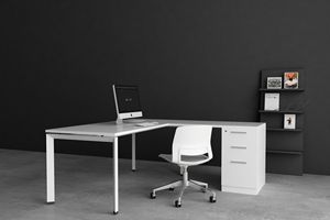 LCN çağdaş Modern ofis masası cabrio modüler & uzatılabilir ahşap tasarım yeni ev ofis kullanımı için ekonomik mobilya - Product Image 2