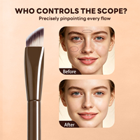 MAANGE Ensemble de pinceaux de maquillage professionnel OEM&ODM personnalisé 13 pièces, pinceaux pour le visage, la poudre, le fond de teint, le correcteur, les yeux
