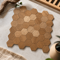 Carreaux de crédence modernes en aluminium autocollants pour décorations murales intérieures, épaisseur 4 mm, aspect pierre, vente en gros