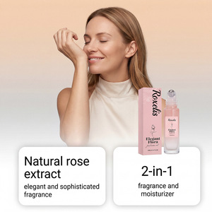 <span class=keywords><strong>Perfume</strong></span> con Aceite de Fragancia de Rosas de Origen Vegetal - Spray Corporal Portátil Natural de Larga Duración con un Atractivo Suave y Cautivador - Product Image 4