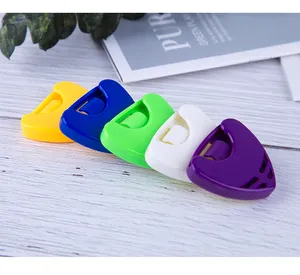 Đầy màu sắc ABS lớn chọn hộp cho guitar Pick chủ bán buôn