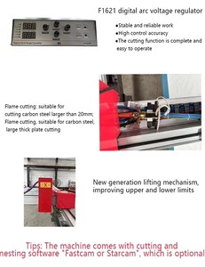 Machine de découpe plasma CNC à portique de bonne qualité 1500*3000, type léger, taille personnalisée, directement du fabricant - Product Image 1