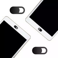 Cache-webcam anti-espion ultra-mince en ABS personnalisé pour ordinateurs portables/téléphones/tablettes/ordinateurs de bureau – Lentille de confidentialité – Options multicolores