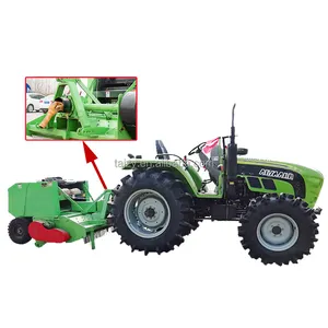 Tractor mounted silage baler corn silage round baler silage baler machine