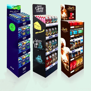 Support d'affichage POP en carton prêt à l'emploi pour les supermarchés, aliments, collations, noix, biscuits, chips de pommes de terre, chocolat, bonbons - Product Image 4