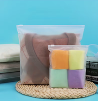 Sacs à fermeture éclair en PE biodégradable personnalisables, emballage pour sous-vêtements et vêtements, impression flexo sérigraphique, 25*35 cm, plusieurs tailles