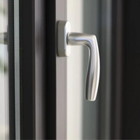 Ventanas de PVC con triple acristalamiento, aislamiento térmico, resistentes al agua, a huracanes y al ruido, abatibles y oscilobatientes, para villas y salas de estar.