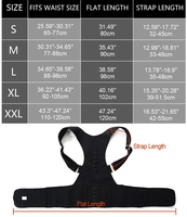 Ceinture orthopédique magnétique pour corriger la posture, prévenir la déformation de la colonne vertébrale