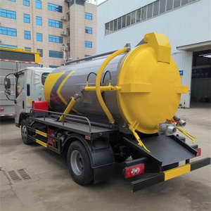 Camion d'aspiration des eaux usées fécales Nettoyage des gouttières à boues <span class=keywords><strong>Aspirateur</strong></span> Citerne Humain Excreta Nettoyeur de canalisations d'égout Pas cher Foton 5CBM 5000L - Product Image 5