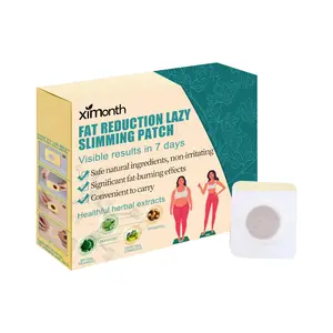 Частная этикетка Ximonth 7 дней натуральный ингредиент удобный для снижения жира Ленивый пластырь для похудения