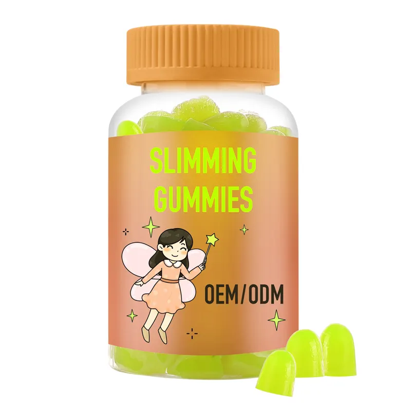 최고의 판매 OEM 슬리밍 Gummies 해독 및 정화 지원 건강한 무게 제어 유지 맞는 사과 사이다 식초 소프트 캔디