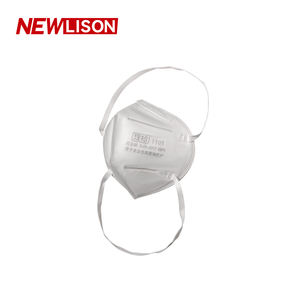 NEWLISON masker wajah KN95 sekali pakai, masker KN95 logo kustom kain tidak ditenun - Product Image 5