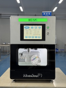 Fresatrice Dentale a Secco per Zirconia a Cinque Assi <span class=keywords><strong>CNC</strong></span> da Banco Chairside con Fresatura a 90 Gradi e Cambio Disco Automatico al Miglior Prezzo - Product Image 2