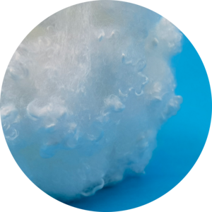 Fibre de polyester conjuguée creuse pour rembourrage de poupée 3d64mm FR - Product Image 4