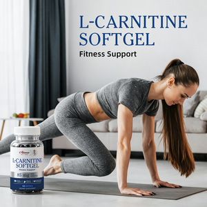Cápsulas Blandas de L-Carnitina <span class=keywords><strong>85mg</strong></span> de Marca Privada, Tartrato de Aminoácidos para Pérdida de Peso, Moldeamiento Corporal, Resistencia y Recuperación, Fórmula Sin Gluten ni Alcohol - Product Image 6