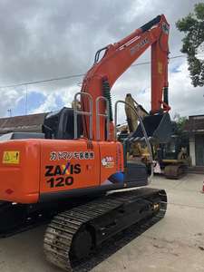 Excavadora de cadenas Hitachi Zaxis 120 de 12 toneladas con motor CE EPA, usada, ZX120, alta potencia de excavación - Product Image 3