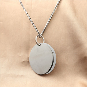 Yunnique – collier avec pendentif arbre de vie en acier inoxydable pour hommes, cadeau, motif végétal géométrique, 12088 - Product Image 2