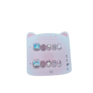 <span class=keywords><strong>Uñas</strong></span> <span class=keywords><strong>Postizas</strong></span> Infantiles Adhesivas con Diseño de Dibujos Animados, Brillantes y con Pedrería, Color Mocha, <span class=keywords><strong>para</strong></span> <span class=keywords><strong>Niñas</strong></span> de 3 a 12 Años - Product Image 5
