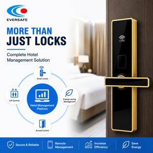 Hochwertiges Großhandels-CE-zertifiziertes Smart-Hotel-Schließsystem Kartenschloss mit Kostenloser Software - Product Image 1