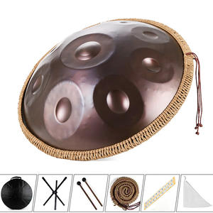 Tambours à disque à main <span class=keywords><strong>Handpan</strong></span> de qualité professionnelle Disque à main 440 Hz 432 Hz Instruments à tambour éthérés vente en gros transfrontalière - Product Image 4