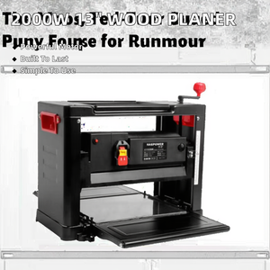 2000W 13inch 330mm chiều rộng tối đa độ dày <span class=keywords><strong>planer</strong></span> cho chế biến gỗ với 2 tốc độ - Product Image 2
