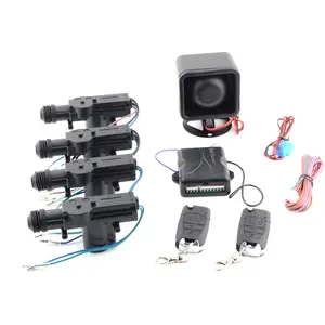 Central Door Lock Control Unit Anti Theft Car Alarm System Remote Control Central Locking Keyless Entry Alarm Car