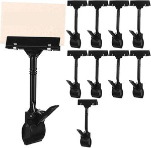 Clips de présentation pour étiquettes de rayonnage de supermarché, clips transparents en plastique pour affiches, supports de signalisation pour <span class=keywords><strong>pharmacies</strong></span>, livraison rapide - Product Image 4