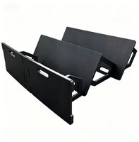 Équipement d'entraînement de football portable en HDPE pour intérieur/extérieur, rebondisseur, mur de passe, panneau de rebond pour joueurs de football