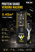 Distributeur automatique de protéines TCN pour les salles de sport, les centres de remise en forme et les clubs sportifs, distributeur automatique de boissons protéinées en poudre avec service en libre-service