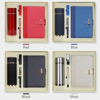 Coffret Cadeau Carnet A5 d'Affaires avec Stylo, Journal Intime, Bloc-Notes Personnalisable, Livre de Comptes, Ensembles Cadeaux d'Entreprise