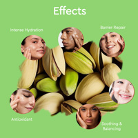 Crème pour le visage à la pistache en marque privée OEM/ODM, crème hydratante naturelle, soin hydratant naturel pour la peau avec des extraits de noix