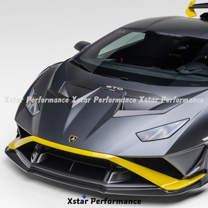 Lèvre avant en fibre de carbone sèche de Style Vorstein Vrs pour <span class=keywords><strong>Lamborghini</strong></span> Huracan <span class=keywords><strong>STO</strong></span> - Product Image 3
