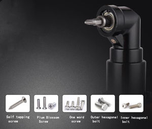 Pneumatico industriale leggero 90 gradi gomito cacciavite <span class=keywords><strong>aria</strong></span> - Product Image 5