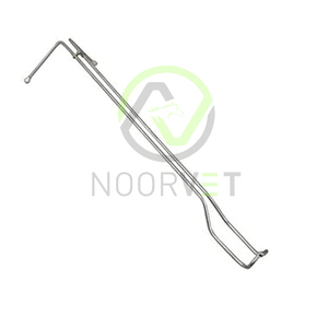 Fórceps obstétricos de cerdo de instrumentos quirúrgicos veterinarios de animales grandes reutilizables - Product Image 2