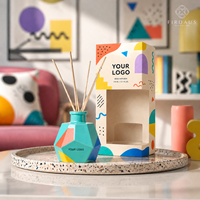 Diffuseur de parfum de luxe Firdaus Hotel, flacon décoratif en verre pour l'aromathérapie domestique, idéal pour les centres de bien-être, les spas et l'hôtellerie.